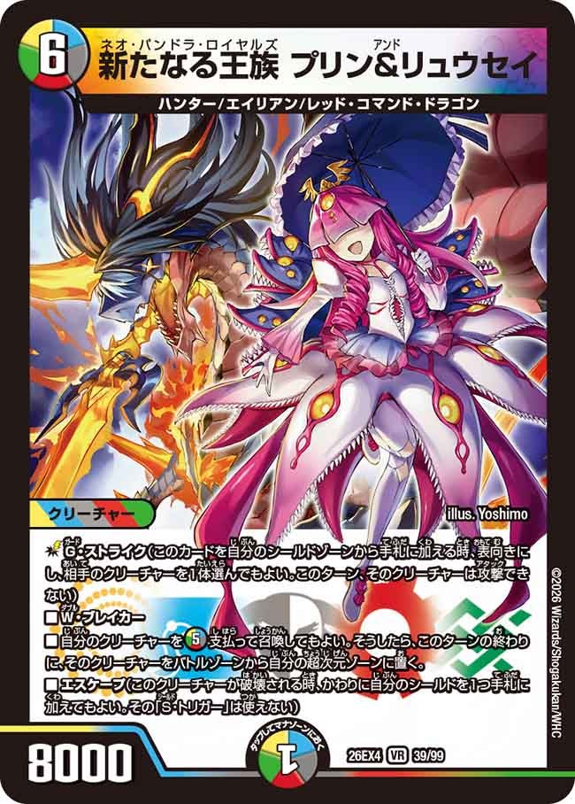 Prin and Ryusei, Neo Pandora Royals