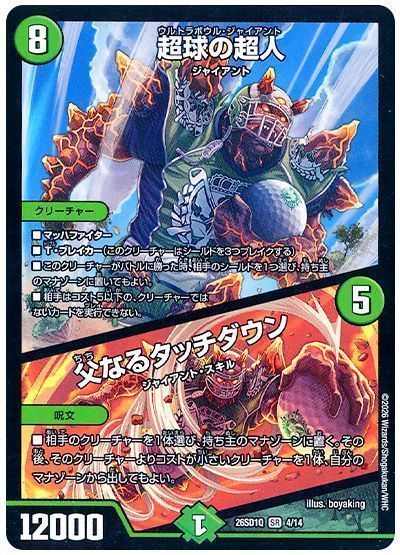 Ultrabowl Giant / Father Touchdown