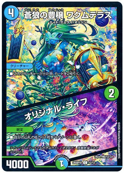Wakumuterasu, Blue Wolf of Abundance / Original Life